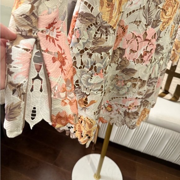 NWT Elliatt | Floral Lace Long Sleeve Dress eyelet embroidered embroidery - Picture 15 of 17